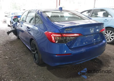 2022 Honda Civic Sport z USA, uszkodzony, nr VIN 2HGFE2F58NH558001